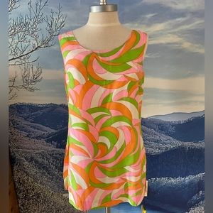 Brand Keone, 70’s colorful blouse, size 9/10